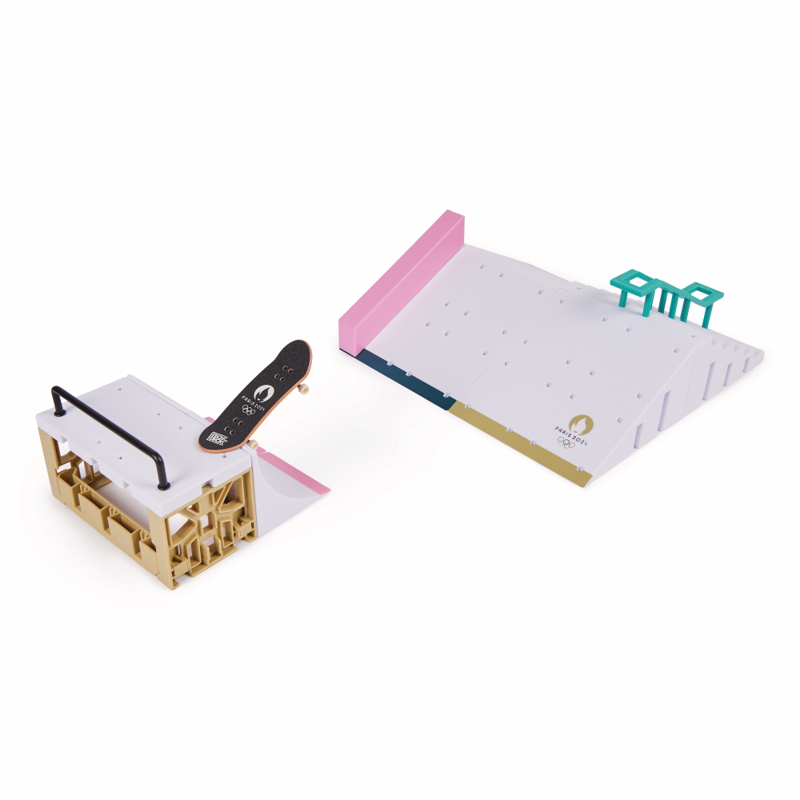 Tech Deck Shane O' Neill's olympic games Paris 2024 X-Connect Park Creator  - 1 μινιατούρα τροχοσανίδα και ράμπα - Image 8
