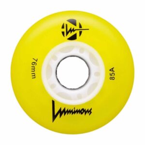 Luminous 76χιλ./85A Ροδάκια Led – Κίτρινο