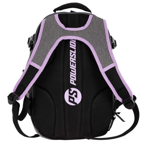 Τσάντα Powerslide Fitness Backpack, Dark Grey/Purple 1
