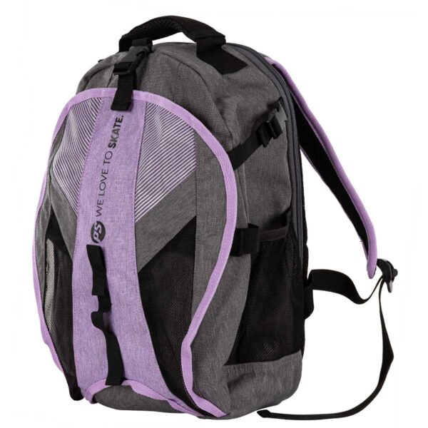 Τσάντα Powerslide Fitness Backpack, Dark Grey/Purple 3