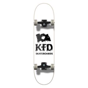 KFD Young Gunz Progressive Complete Skateboard 7.75′ – White