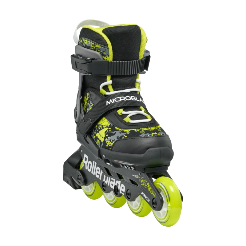 ROLLERBLADE Microblade SL Πατίνια - Μαύρο/Λάιμ - Image 4
