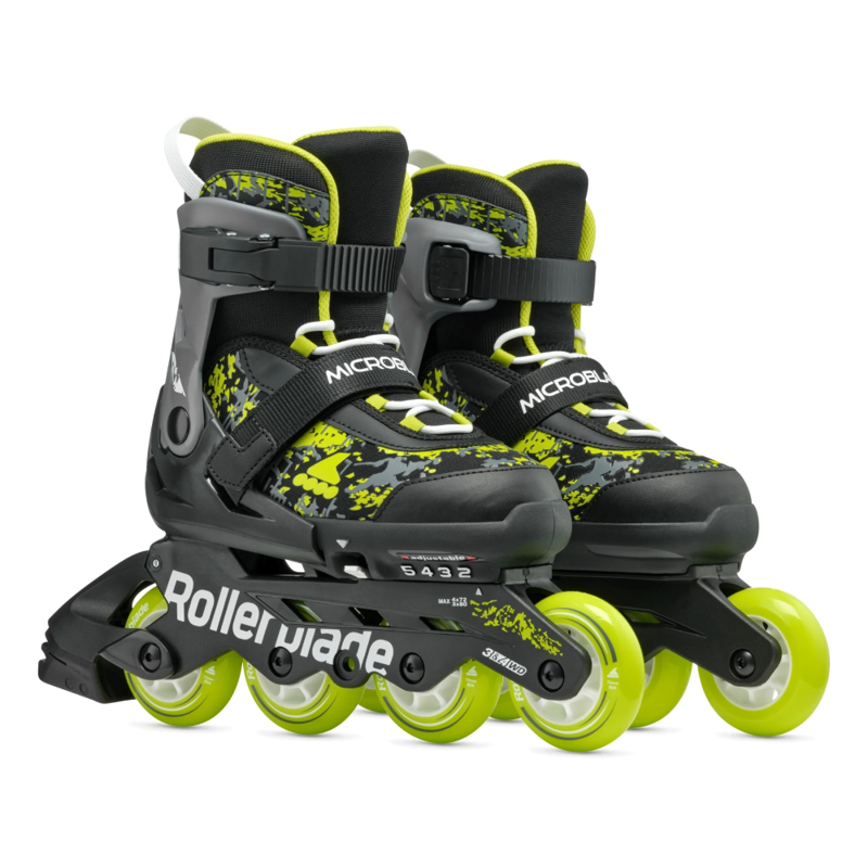 ROLLERBLADE Microblade SL Πατίνια - Μαύρο/Λάιμ - Image 7