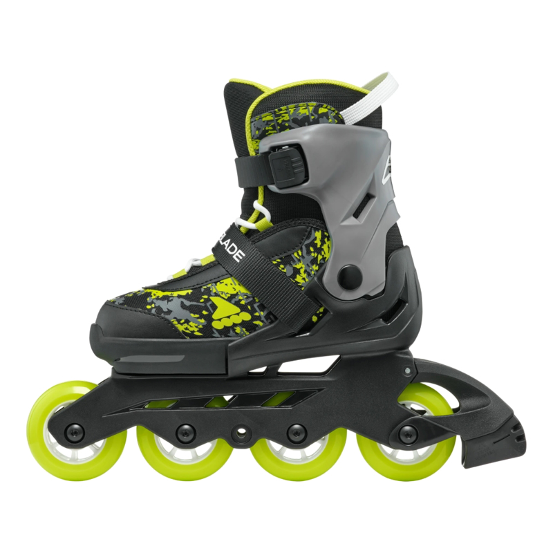 ROLLERBLADE Microblade SL Πατίνια - Μαύρο/Λάιμ - Image 3