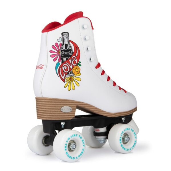 Roller Skates - Quads Rookie Coca-Cola Love, White 3