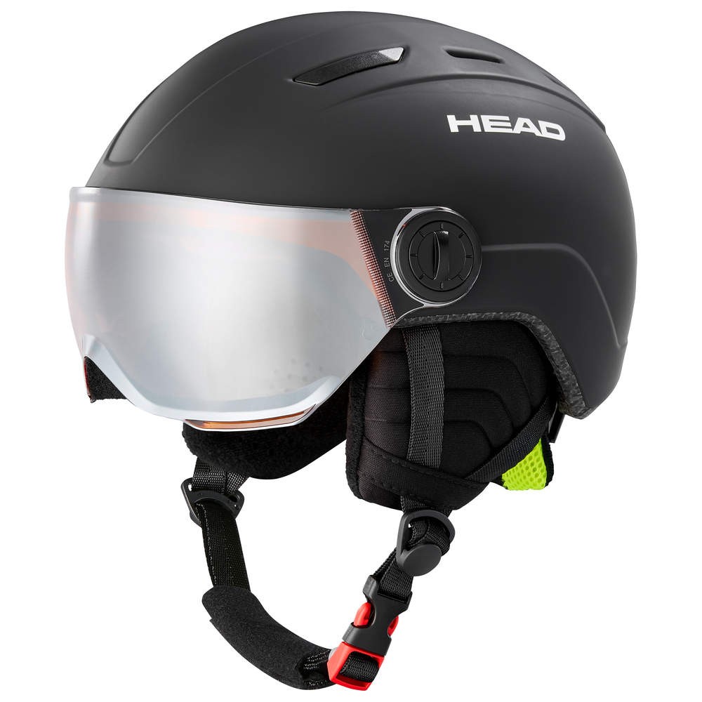 HEAD MOJO Visor black (2024) | ΠΑΙΔΙΚΑ ΚΡΑΝΗ ΣΚΙ ΜΕ ΜΑΣΚΑ 2