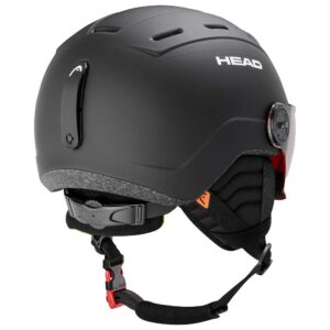 HEAD MOJO Visor black (2024) | ΠΑΙΔΙΚΑ ΚΡΑΝΗ ΣΚΙ ΜΕ ΜΑΣΚΑ