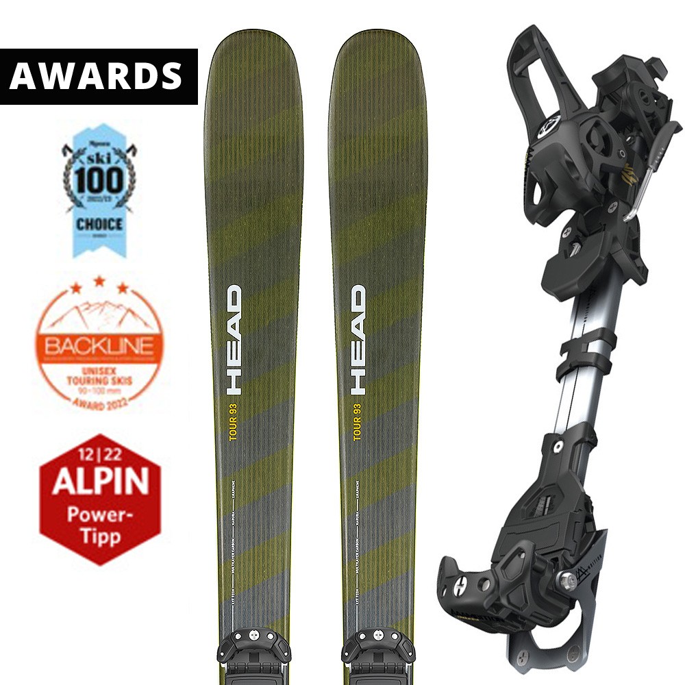 ΟΡΕΙΒΑΤΙΚΟ ΣΚΙ HEAD KORE TOUR 93 TOURING SKI + AMBITION 12 MN 2