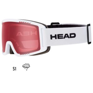 HEAD CONTEX YOUTH RED WHITE | ΠΑΙΔΙΚΕΣ ΜΑΣΚΕΣ ΣΚΙ 2026