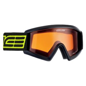SALICE 997 A SINGLE ANTIFOG BLACK-YELLOW