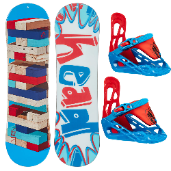 Snowboard HEAD Rowdy Kid + P KID