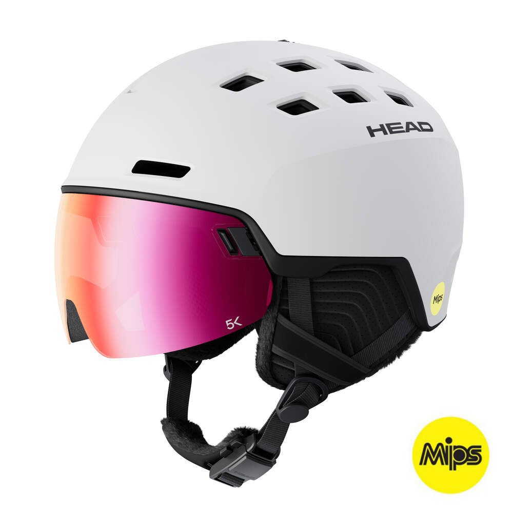 HEAD RADAR 5K MIPS white (2026) | ΚΡΑΝΗ ΣΚΙ ΜΕ ΜΑΣΚΑ 1