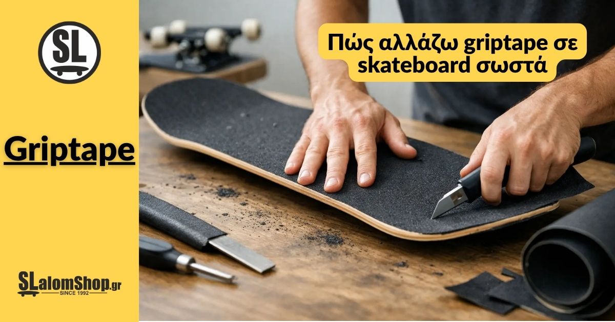 You are currently viewing Πώς αλλάζω griptape σε skateboard σωστά