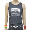 project and progress sleeveless black