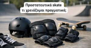Read more about the article Προστατευτικά skate: τι χρειάζομαι;