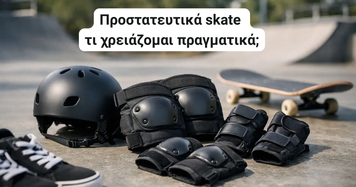 You are currently viewing Προστατευτικά skate: τι χρειάζομαι;