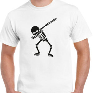 T-shirt Roller Dab White-Black