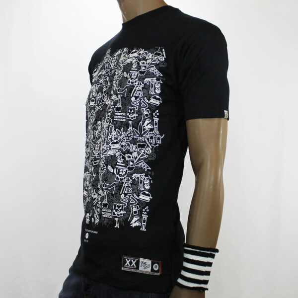 T-Shirt Fly53 Munchies Black 3