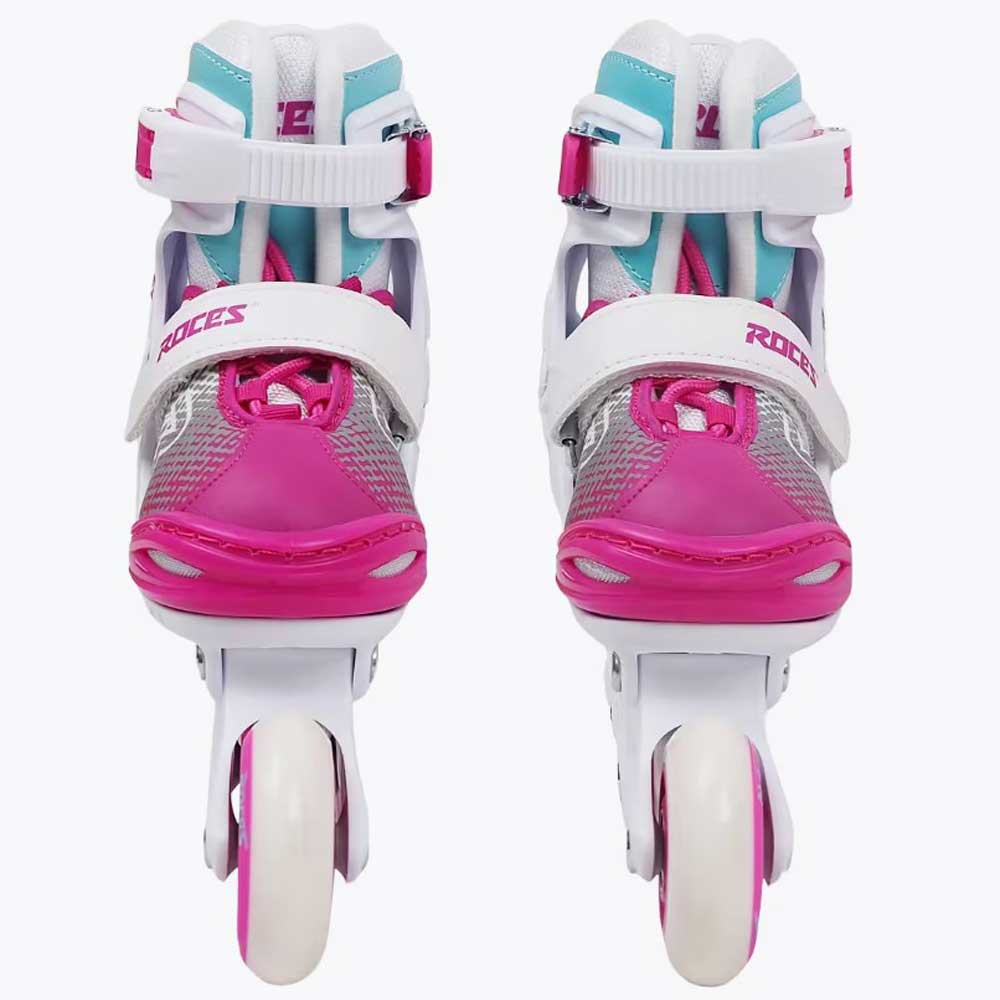 Αυξομειούμενα πατίνια Roces Jokey X kids Inline Skates White/Pink/Green