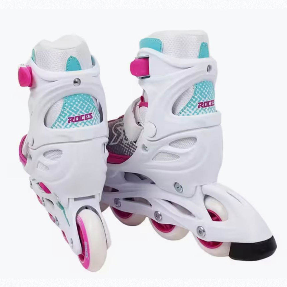 Αυξομειούμενα πατίνια Roces Jokey X kids Inline Skates White/Pink/Green