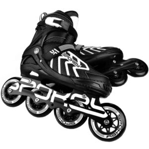 Αυξομειούμενα πατίνια Spokey Khan Kids Inline Skates BlackWhite