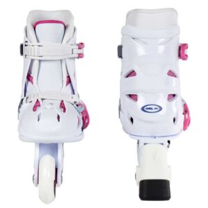 Αυξομειούμενα πατίνια inline skates Roces Orlando III για κορίτσια WhitePink