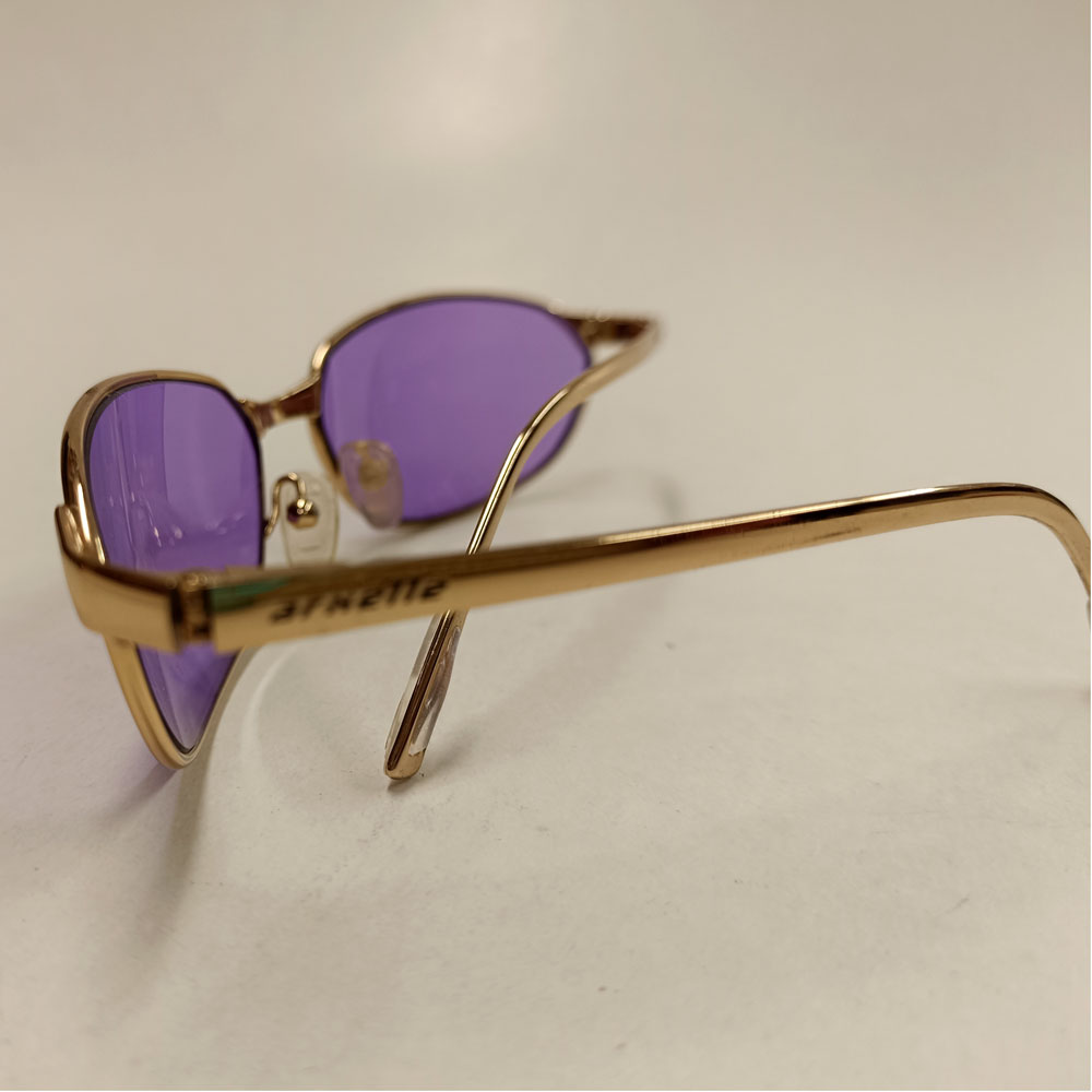 Γυαλιά ηλίου Arnette Steel Swinger sunglasses Gold Metal/Purple