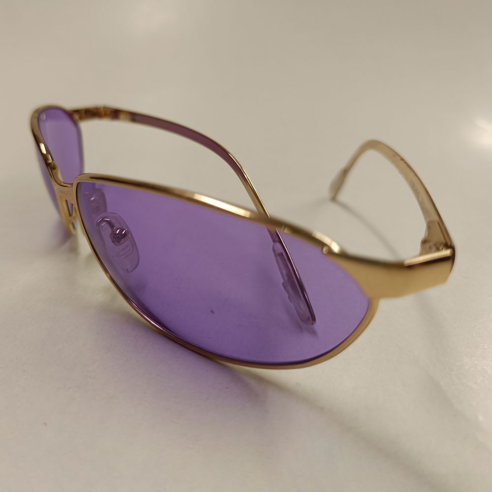 Γυαλιά ηλίου Arnette Steel Swinger sunglasses Gold Metal/Purple