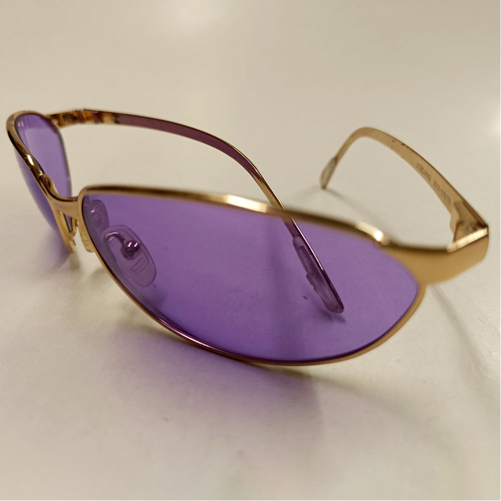 Γυαλιά ηλίου Arnette Steel Swinger sunglasses Gold Metal/Purple