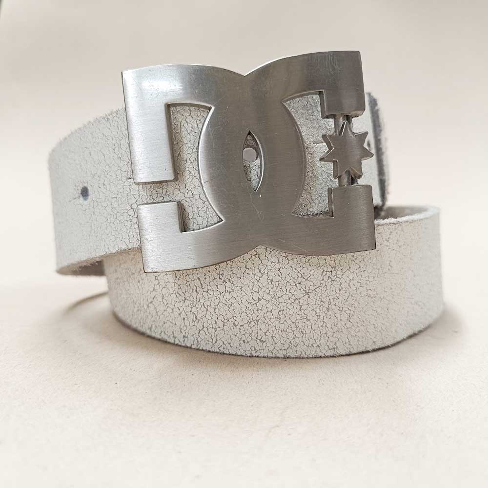 Ζώνη δερμάτινη DC Star GL Leather Belt White
