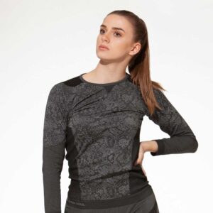 Ισοθερμικό γυναικείο Stark Soul seamless thermal longsleeve Grey