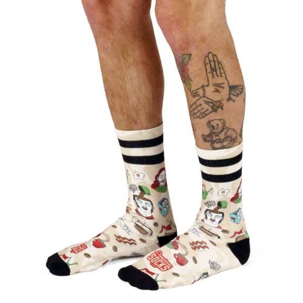 Κάλτσες American Socks Mid High Signature Coffee Break AS238