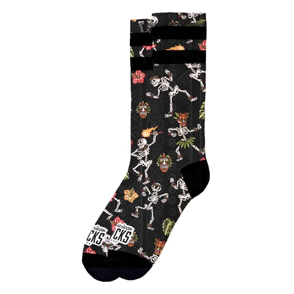 Κάλτσες American Socks Mid High Signature Dancing Skeletons AS237