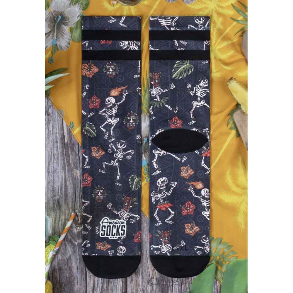 Κάλτσες American Socks Mid High Signature Dancing Skeletons AS237