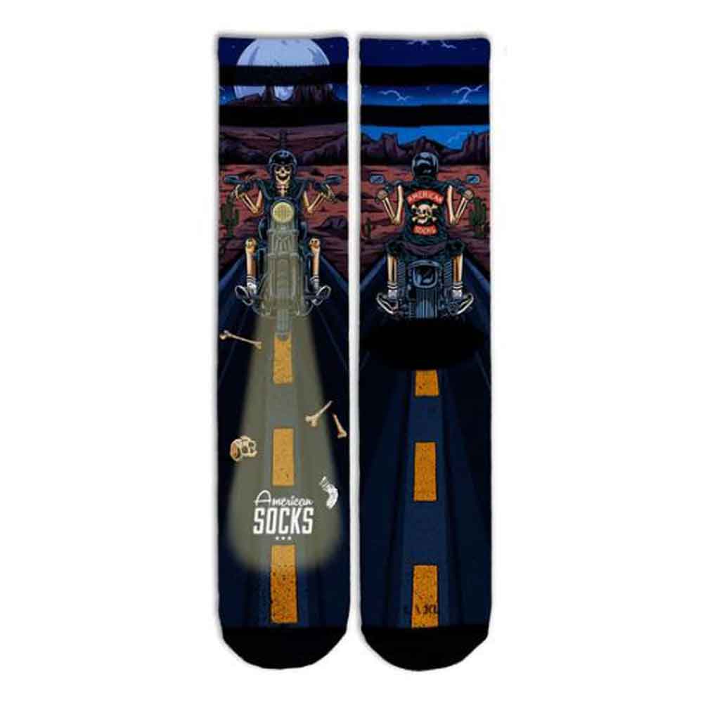 Κάλτσες American Socks Mid High Signature Night Rider AS240