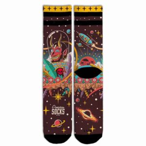 Κάλτσες American Socks Mid High Signature Space Holidays AS236