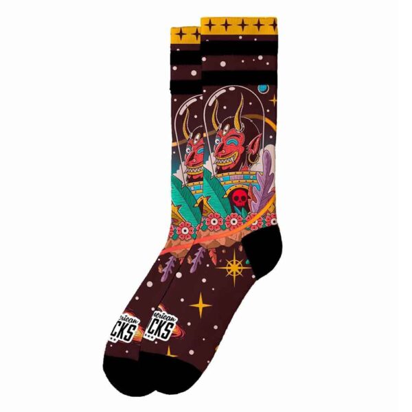 Κάλτσες American Socks Mid High Signature Space Holidays AS236