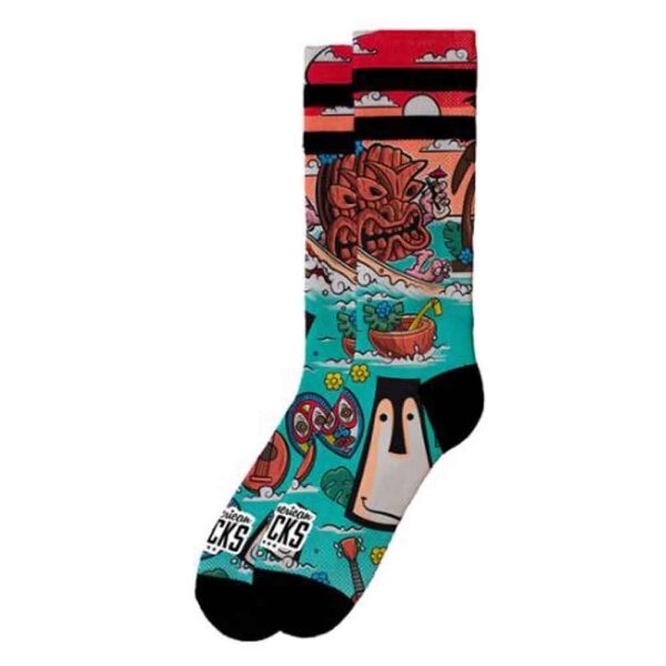 Κάλτσες American Socks Mid High Signature Tiki Surf AS239