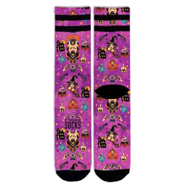 Κάλτσες American Socks Signature Mid High Zoltar Pink AS139