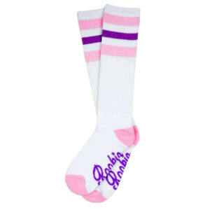 Κάλτσες Rookie Socks 16” Mid Calf Logo Sock White/Pink/Purple