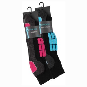 Κάλτσες Ski-Snowboard Stark Soul set 2 pairs Pink-Turquoise