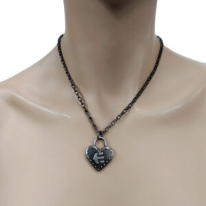 Κολιέ Etnies W Icon Heart Necklace αλυσίδα με κρεμαστή καρδούλα