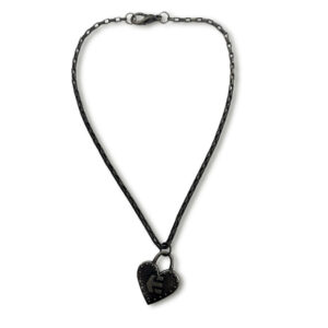 Κολιέ Etnies W Icon Heart Necklace αλυσίδα με κρεμαστή καρδούλα