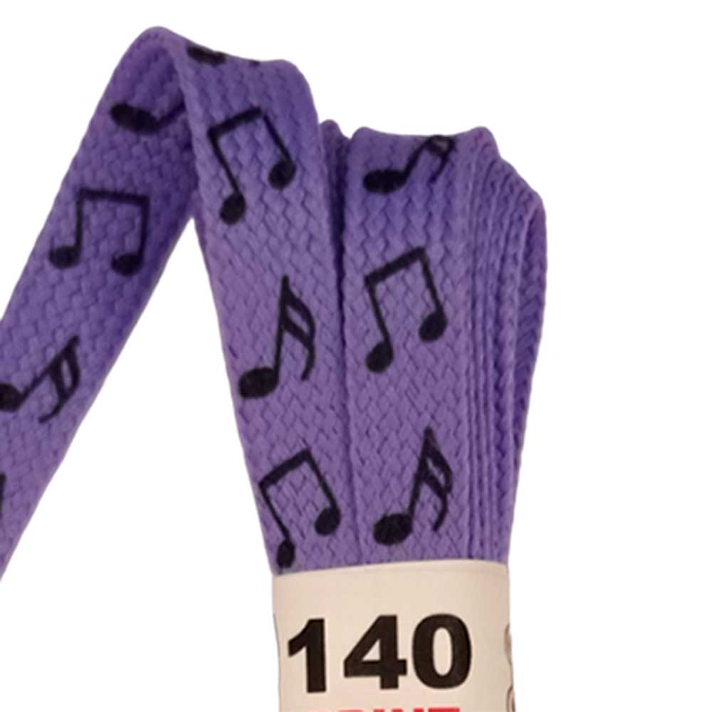 Κορδόνια παπουτσιών Tobby Notes Μοβ