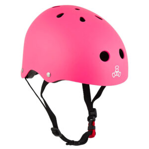 Κράνος Triple Eight Lil 8 Staab Kids Skate Helmet Neon Pink