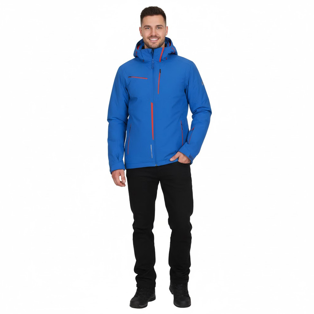 Μπουφάν Northfinder men’s insulated jacket ski thermal-loft 2L Demetrius Blue