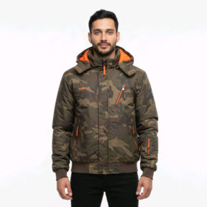 Μπουφάν ανδρικό Ice Tech Bomber CamoOrange