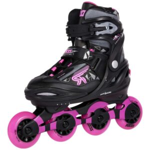 Παιδικά Αυξομειούμενα πατίνια Roces Moody Girl TIF Black-Pink