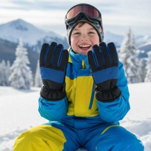 Παιδικά γάντια σκι Jack Jordan Kids Ski Gloves BlueBlack