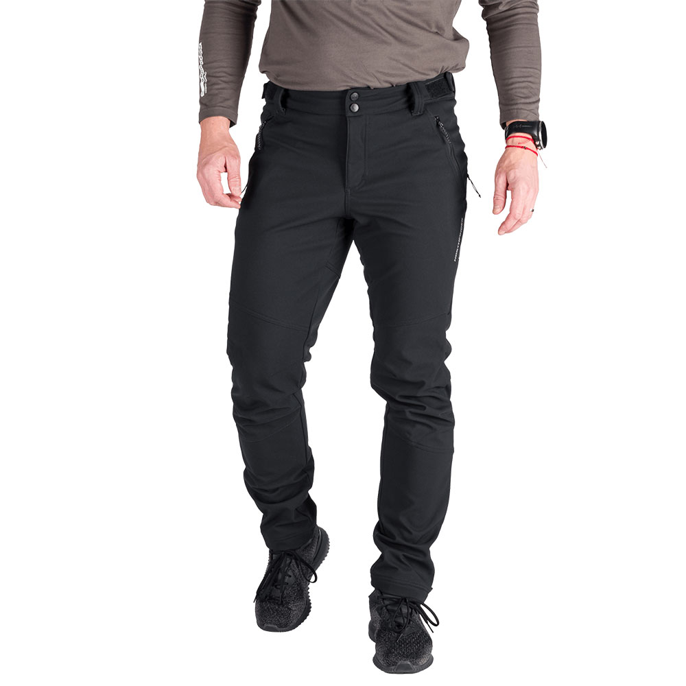 Παντελόνι ανδρικό NorthFinder men's outdoor softshell pants 3L Anatol NO-5030OR Black